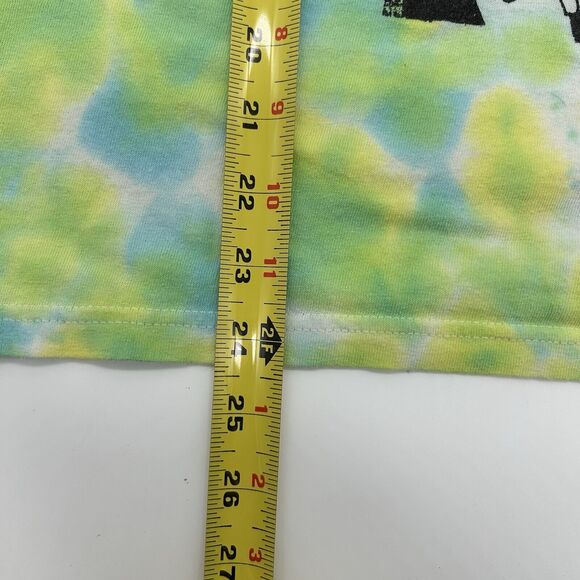 Cowboy Bebop Shirt Crunchyroll Bandai Namco Mens Size Small Yellow Green Tie Dye - Picture 5 of 7